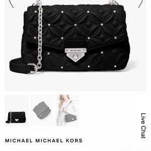 Black studded mk purse. Brand new with tags.